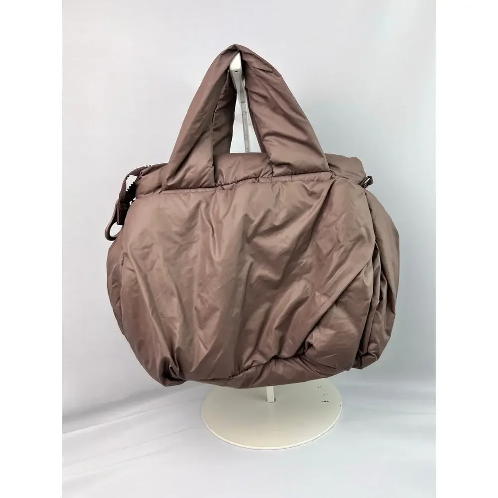 See by Chloé Joy Rider Nylon Puffer Tote Bag with Hedgehog Charm - Picture 3 of 9